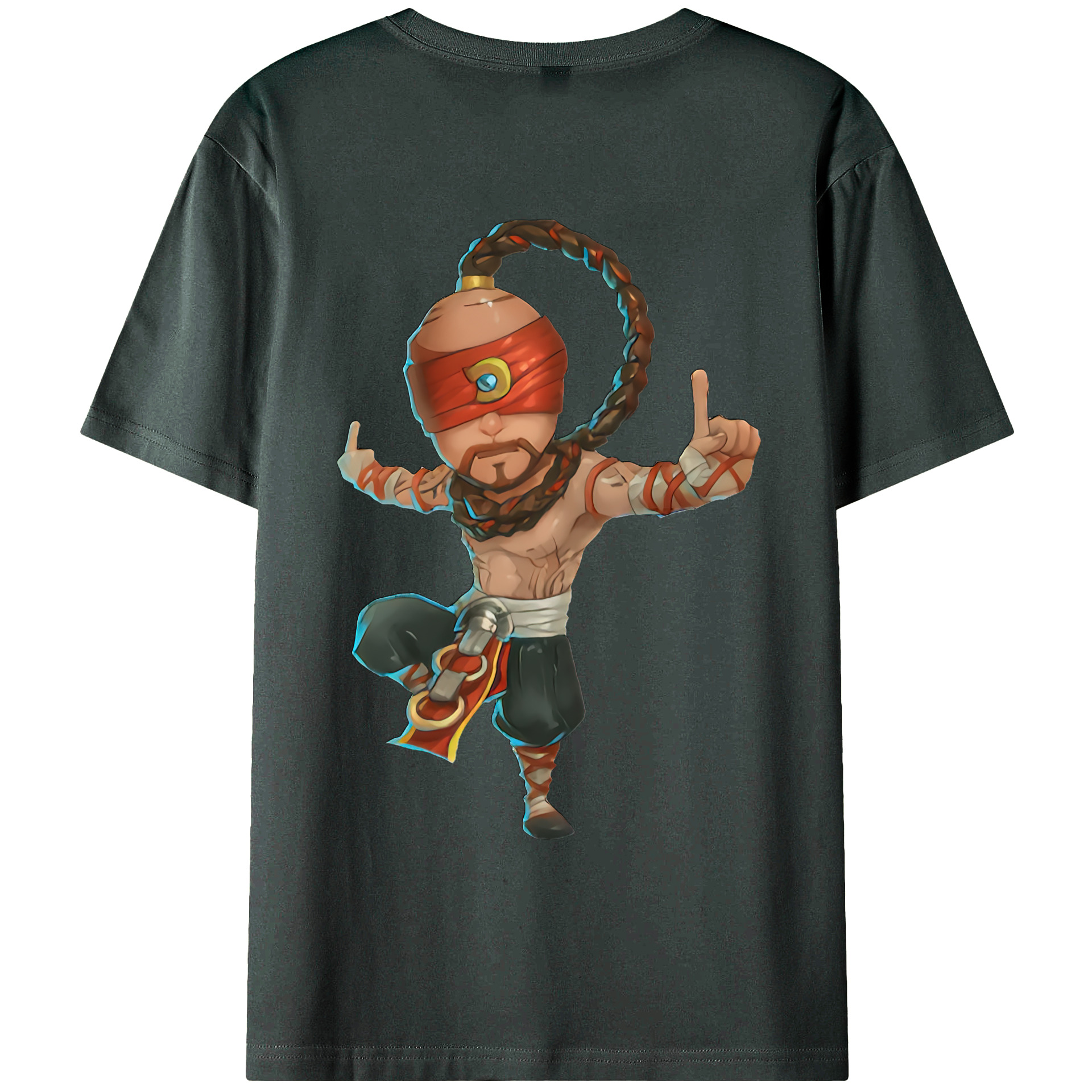 （画像用） リーグ・オブ・レジェンド League of Legends LOL 綿100％ メンズ半袖Tシャツ（バックプリント） 通気性